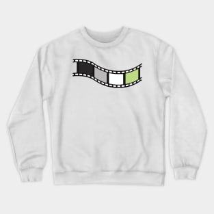 Film Strip - Agender Pride Crewneck Sweatshirt